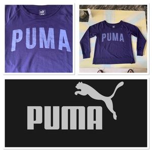 Puma Purple sweatshirt